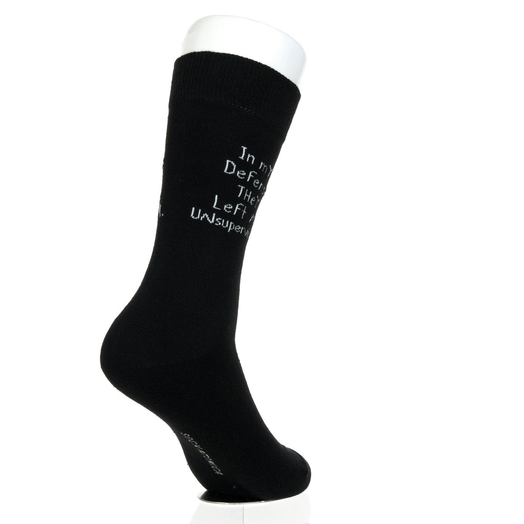 In My Defense They Left Me Unsupervised