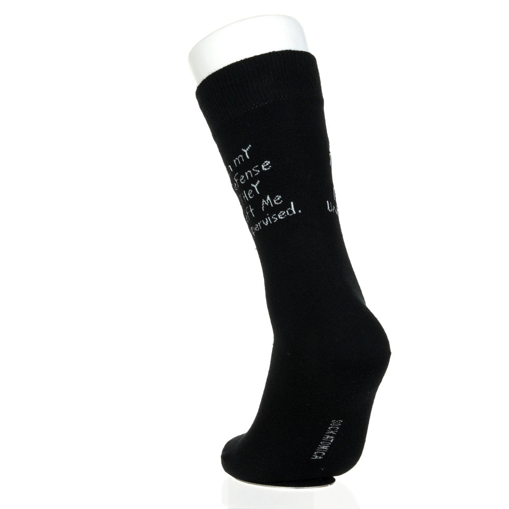 In My Defense They Left Me Unsupervised