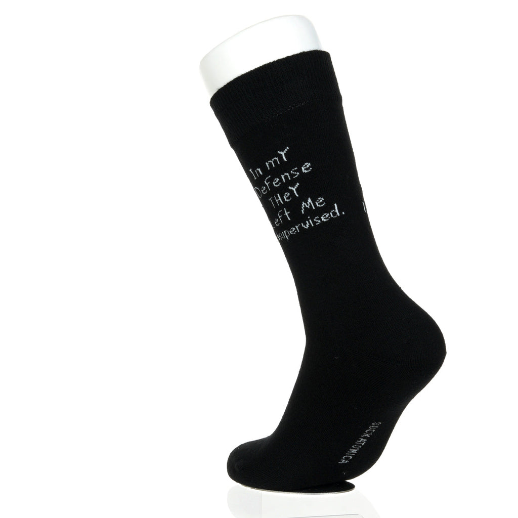 In My Defense They Left Me Unsupervised