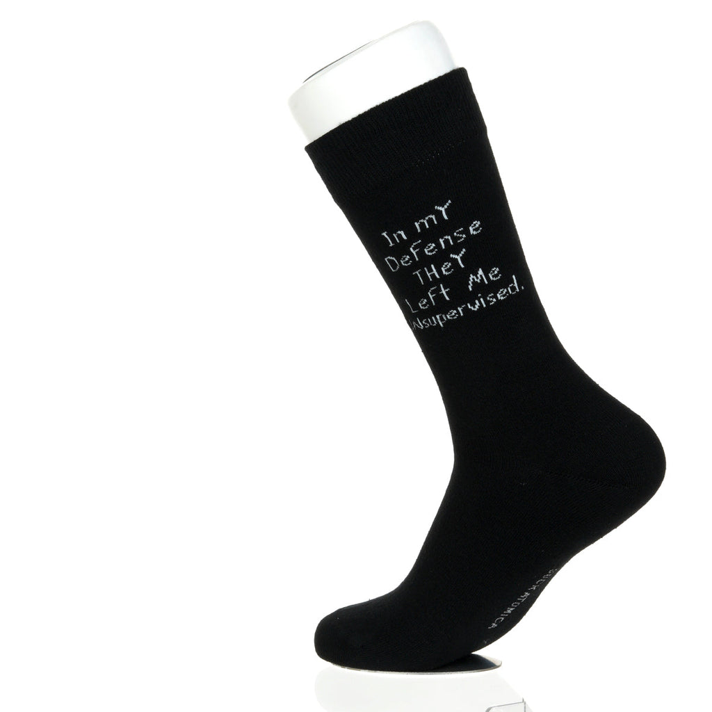 In My Defense They Left Me Unsupervised