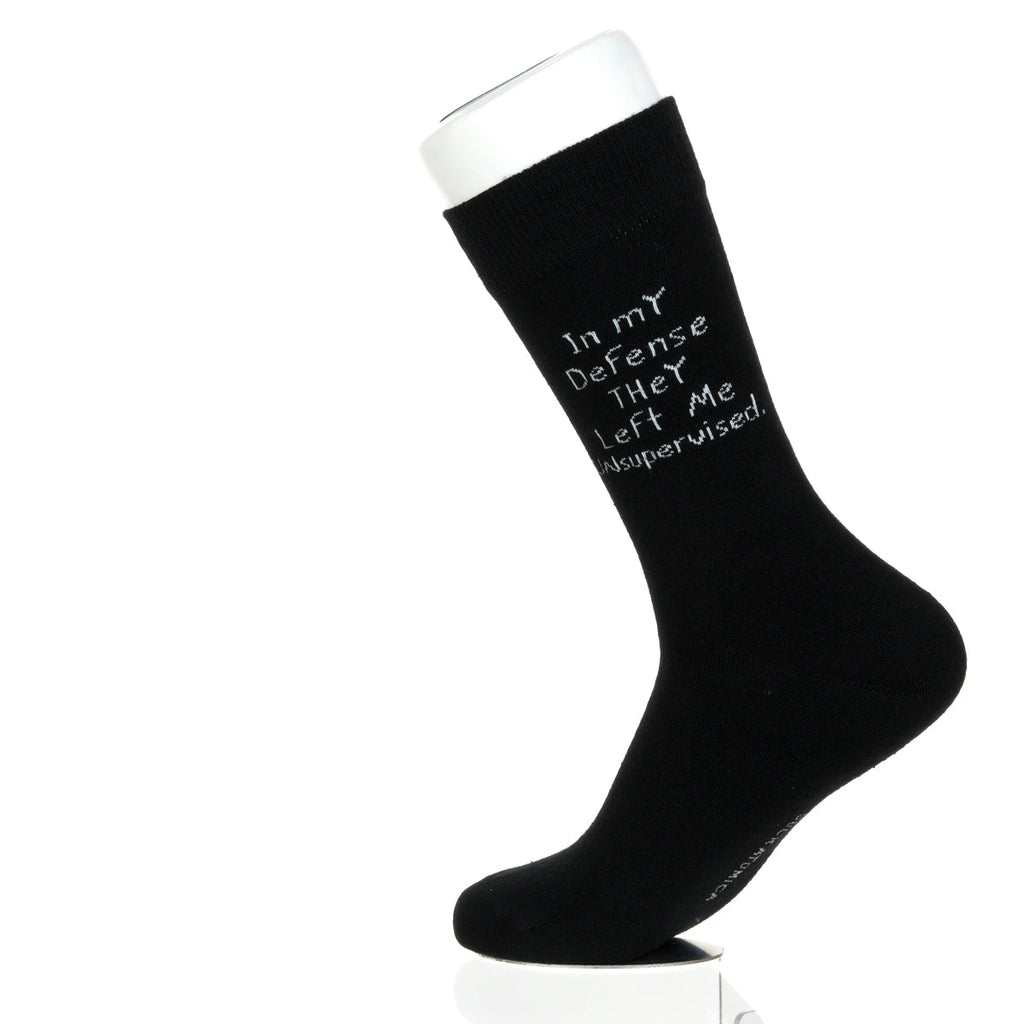 In My Defense They Left Me Unsupervised