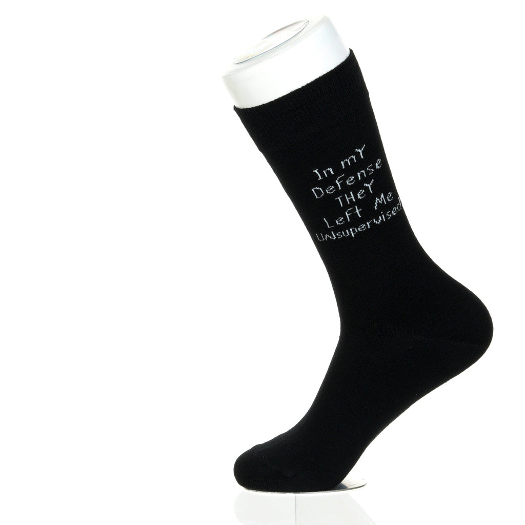 In My Defense They Left Me Unsupervised