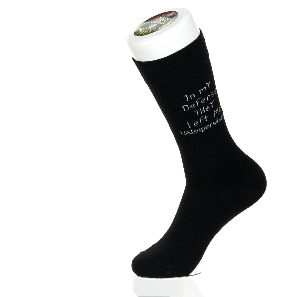 In My Defense They Left Me Unsupervised