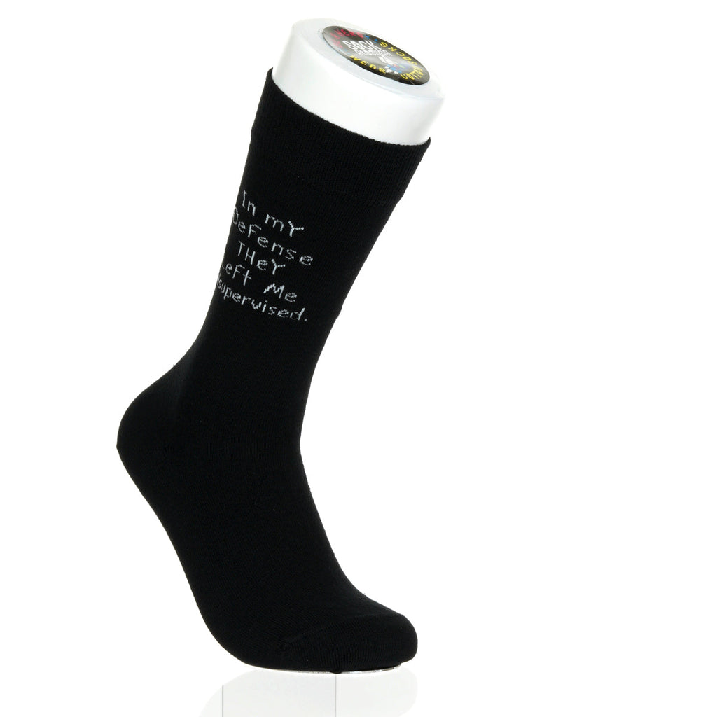 In My Defense They Left Me Unsupervised