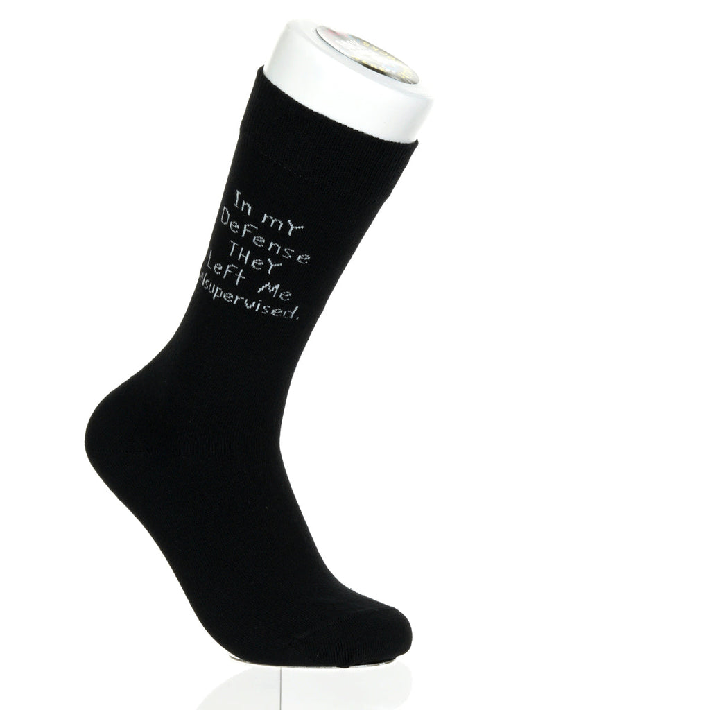 In My Defense They Left Me Unsupervised