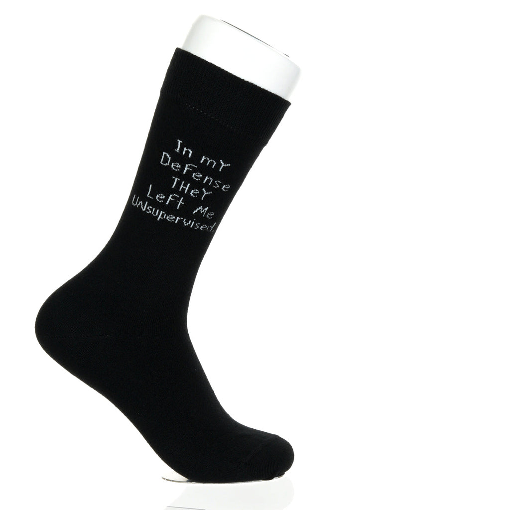 In My Defense They Left Me Unsupervised