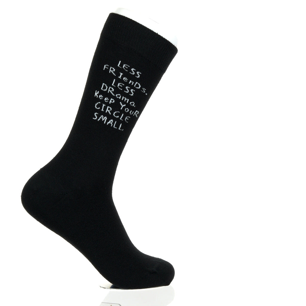 Less Friends. Less Drama