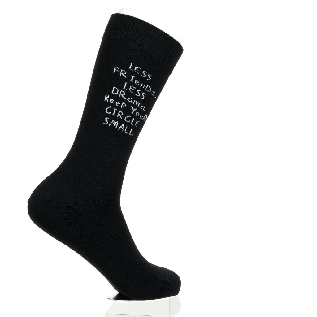 Less Friends. Less Drama