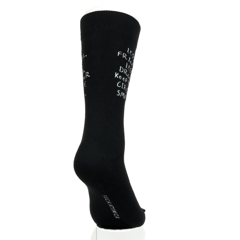 Less Friends. Less Drama