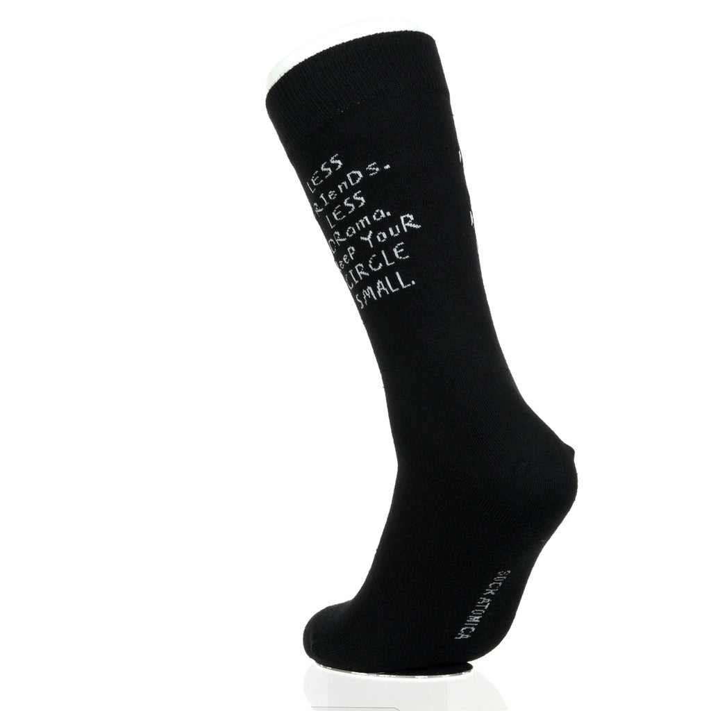 Less Friends. Less Drama