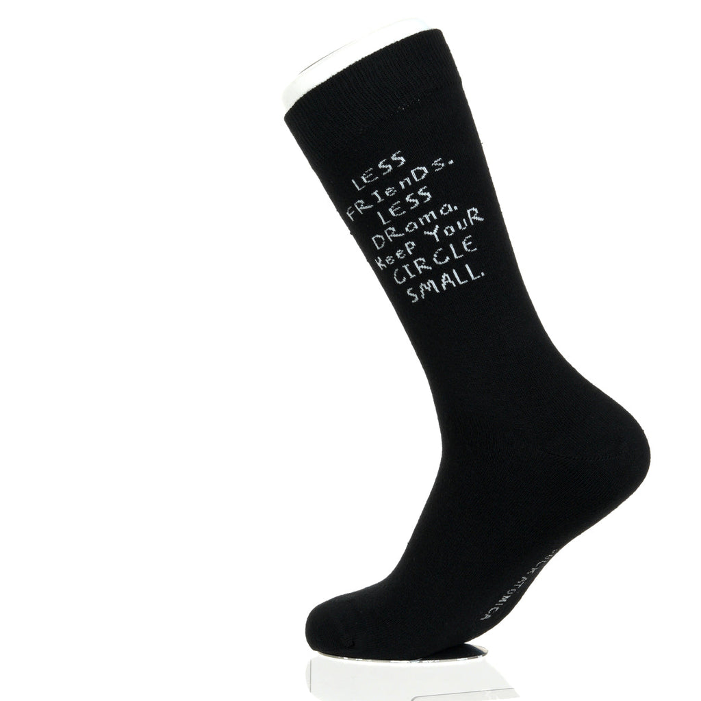 Less Friends. Less Drama