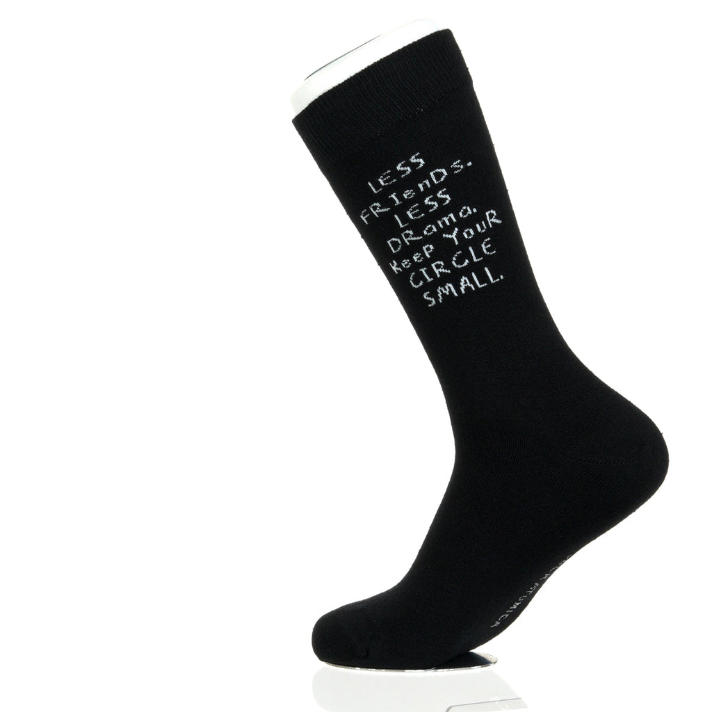 Less Friends. Less Drama