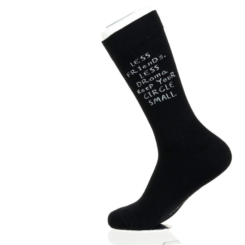 Less Friends. Less Drama