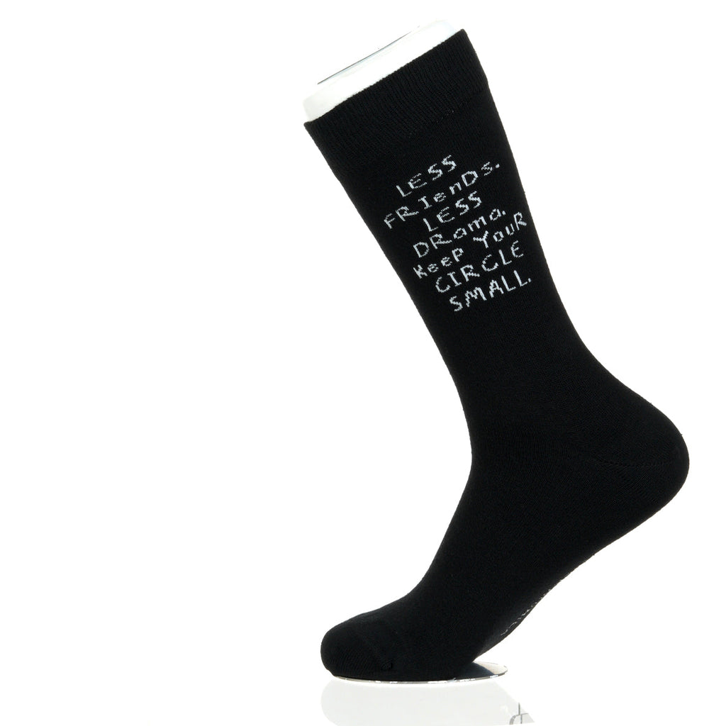 Less Friends. Less Drama