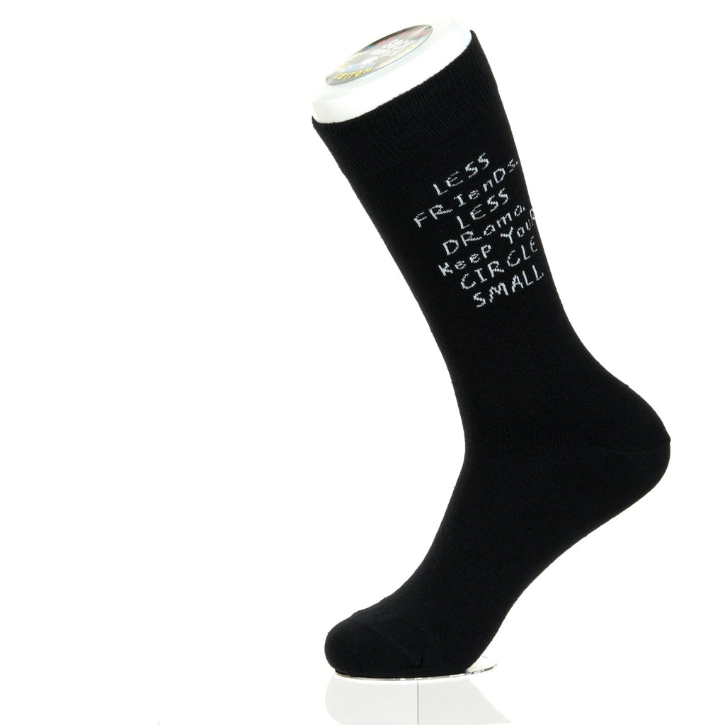 Less Friends. Less Drama