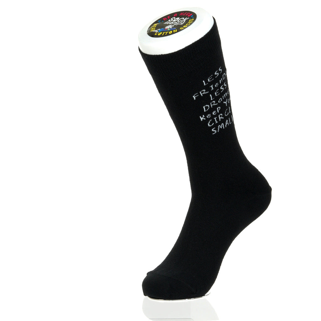 Less Friends. Less Drama