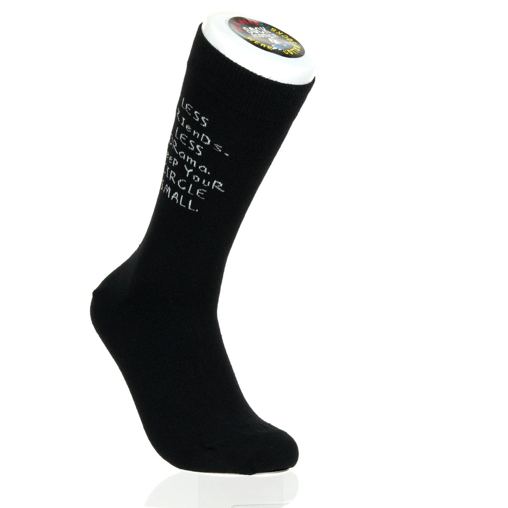 Less Friends. Less Drama