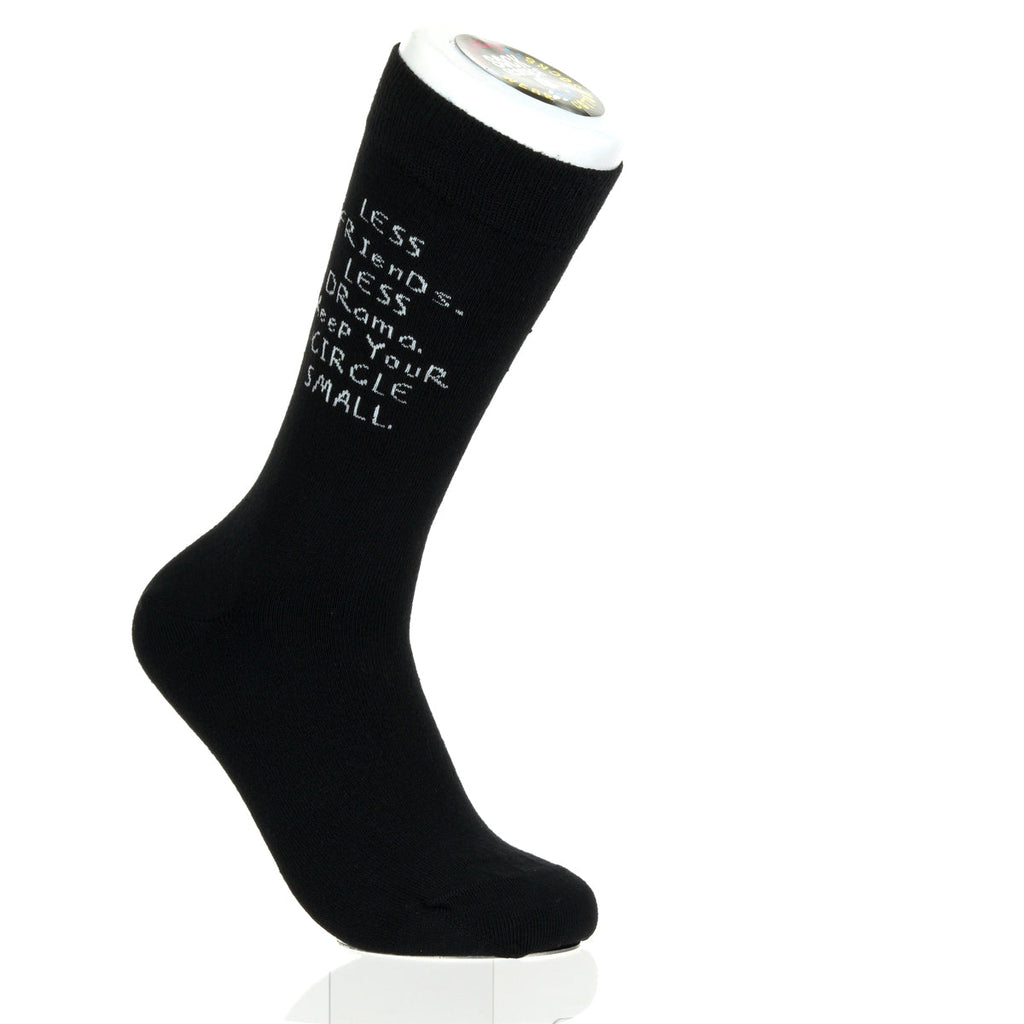 Less Friends. Less Drama