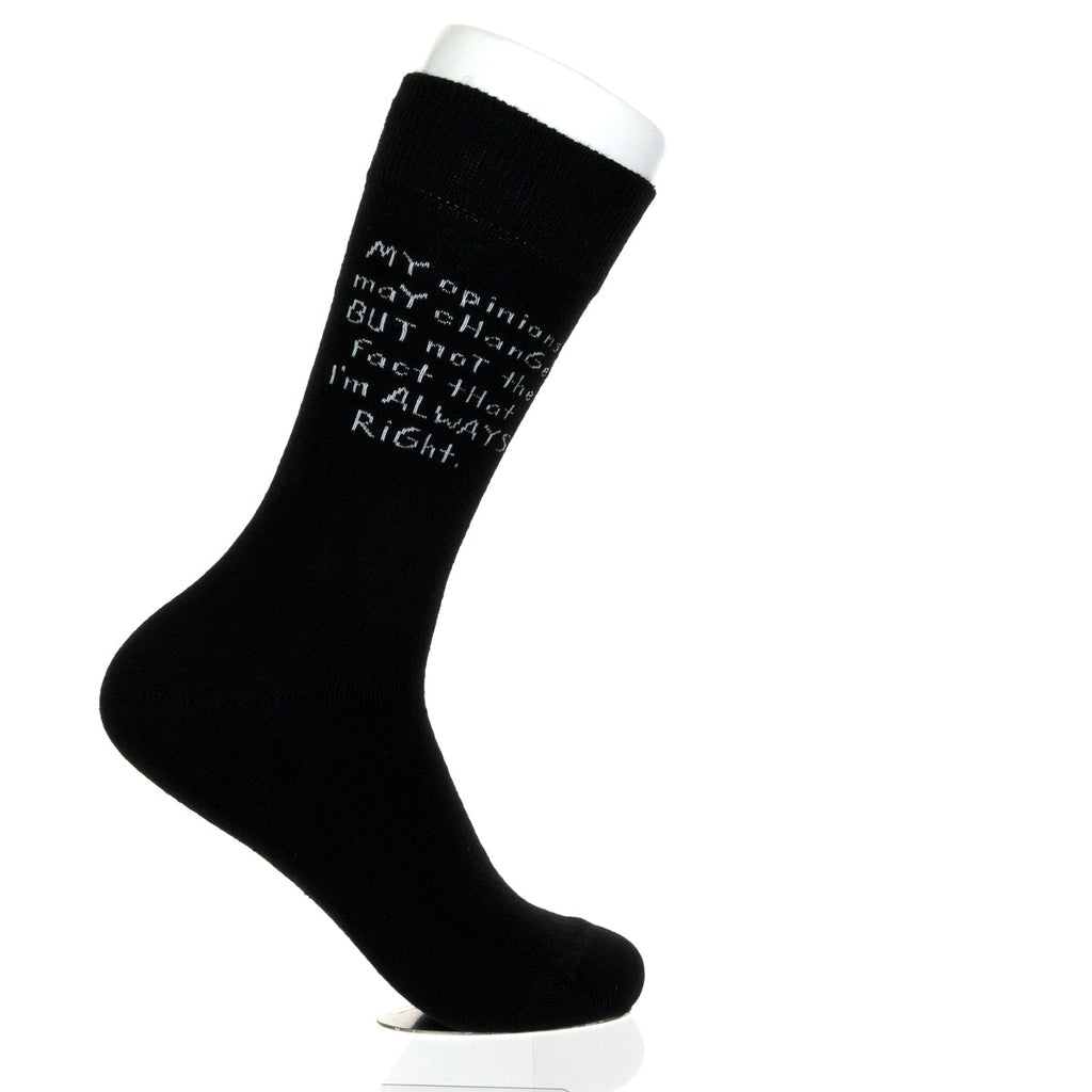 My Opinions May Change