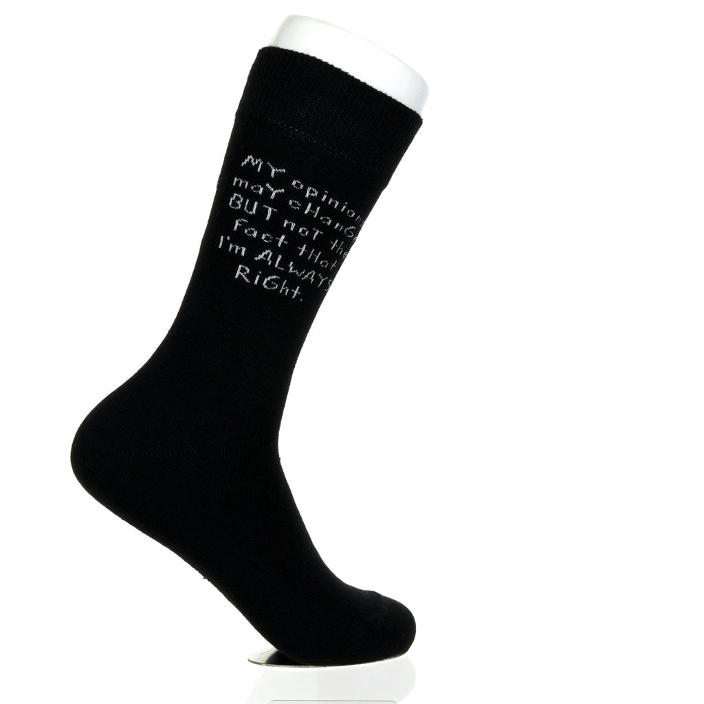 My Opinions May Change