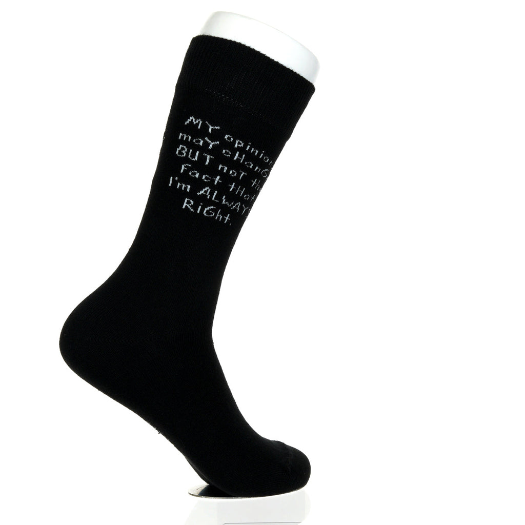 My Opinions May Change