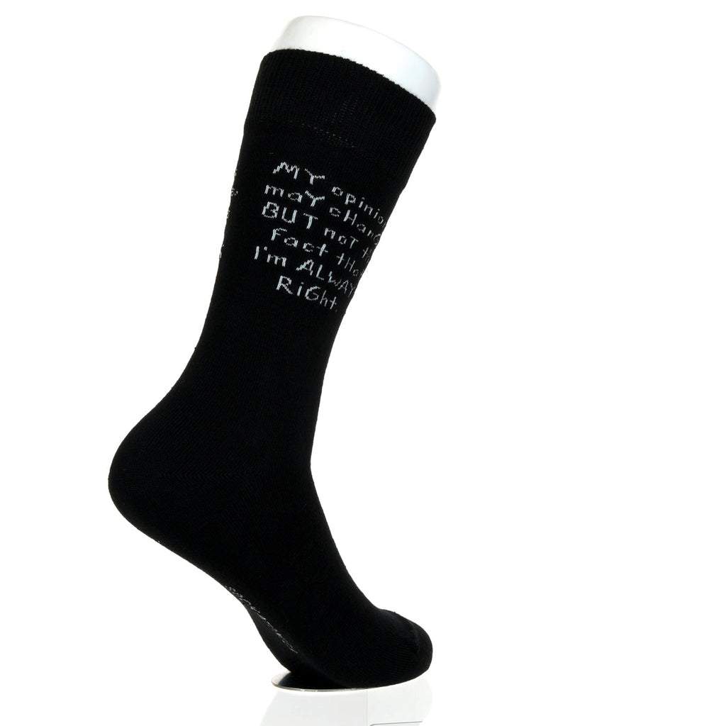 My Opinions May Change