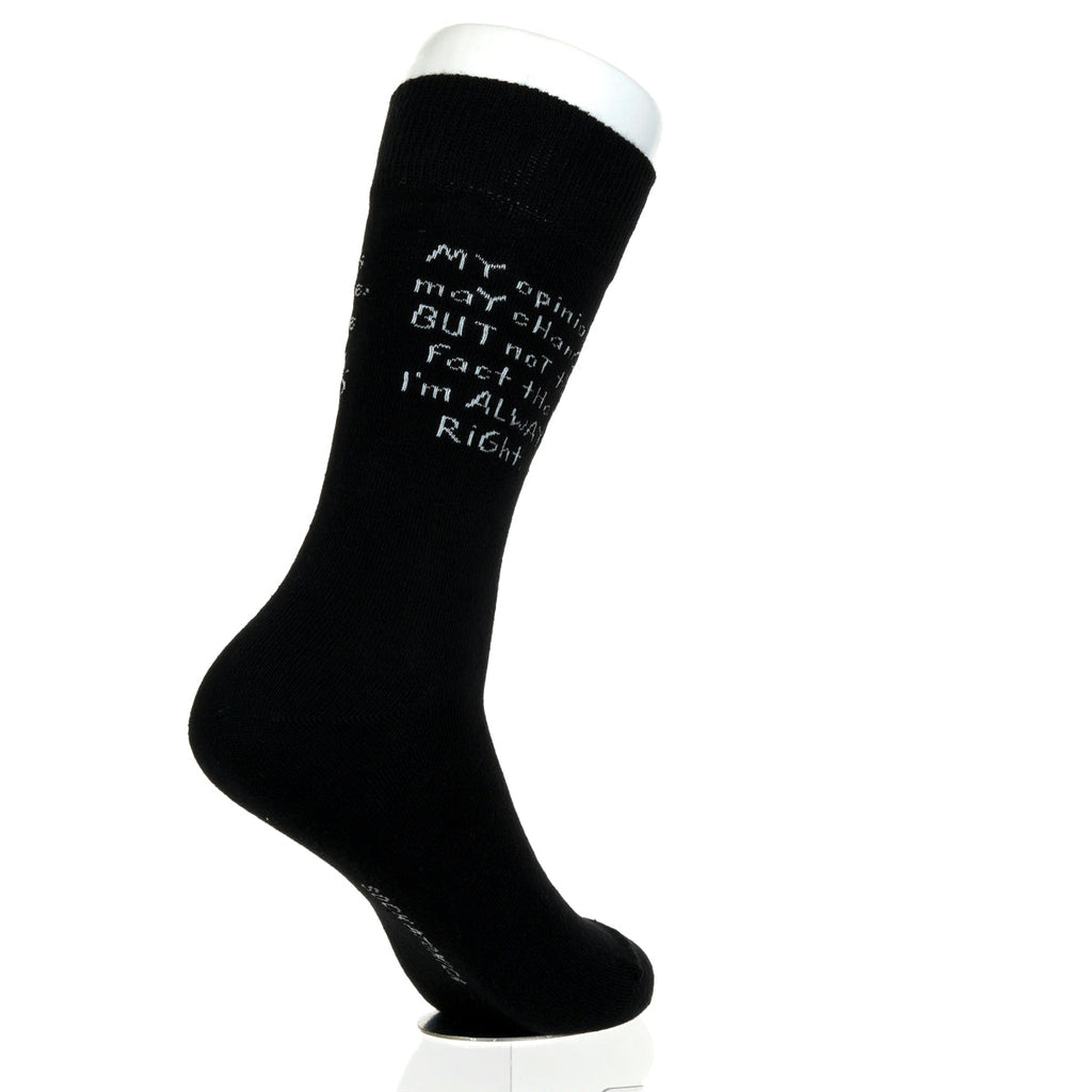 My Opinions May Change