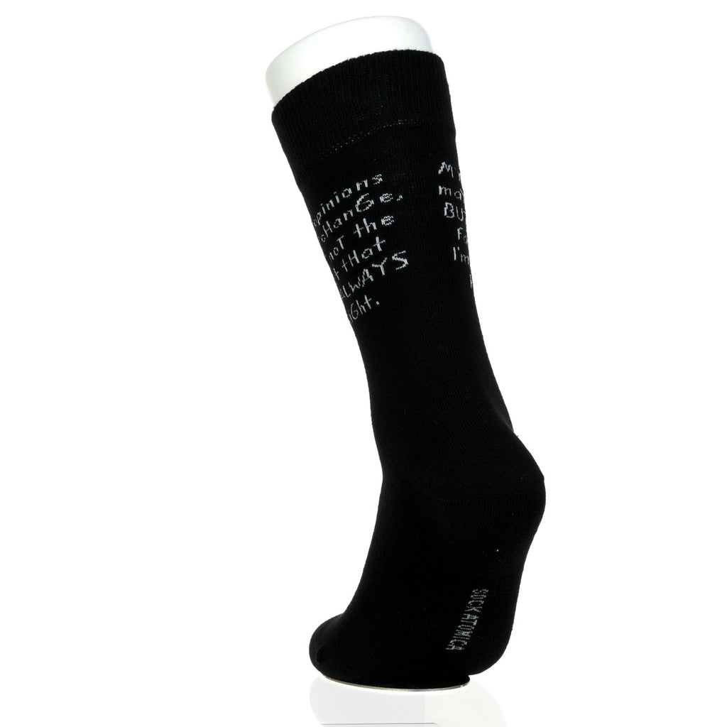 My Opinions May Change