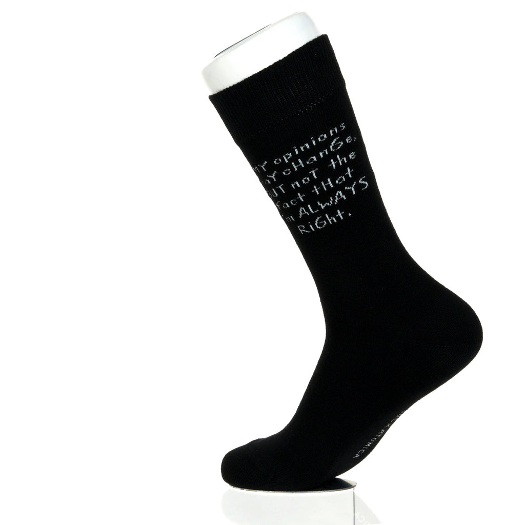 My Opinions May Change