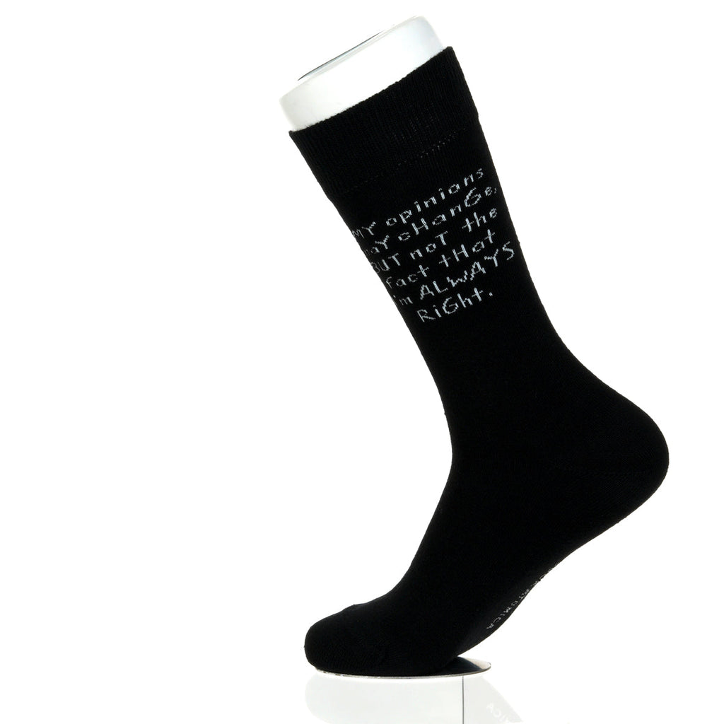 My Opinions May Change