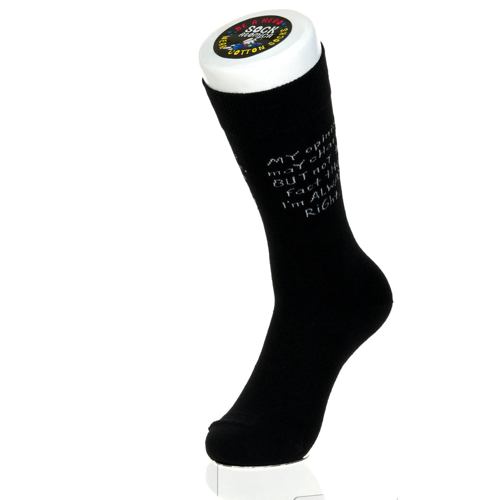 My Opinions May Change