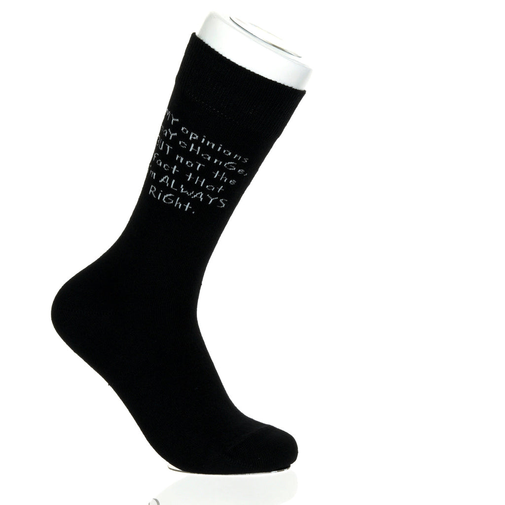 My Opinions May Change