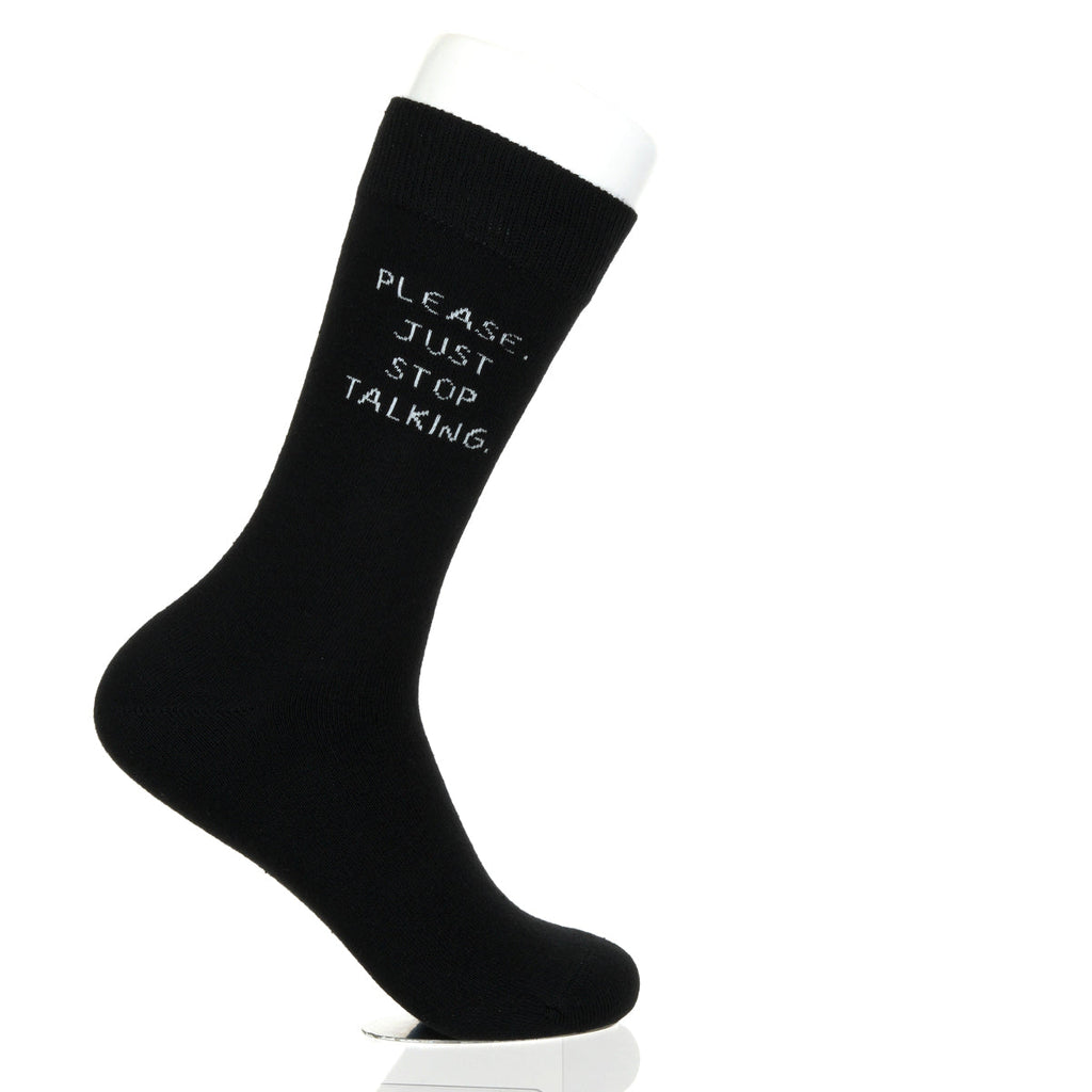 Please. Just Stop Talking