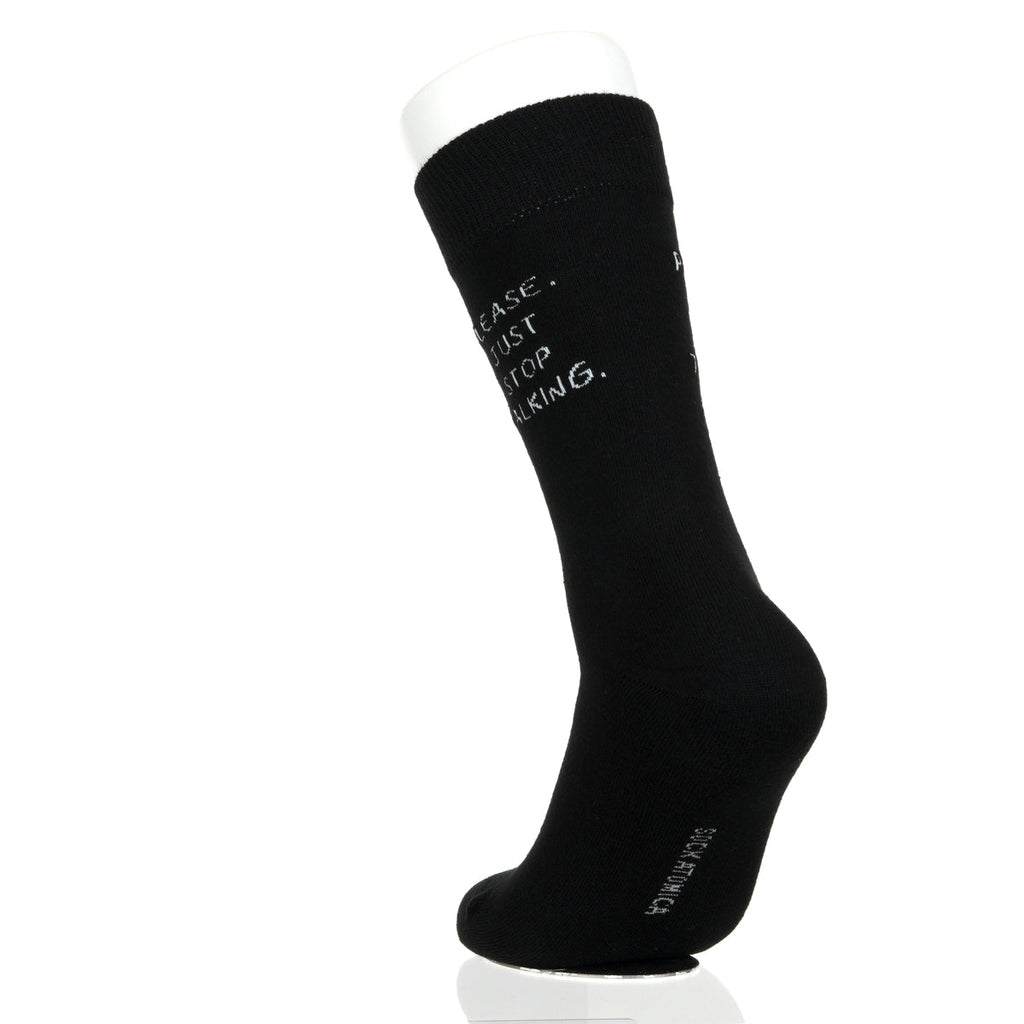 Please. Just Stop Talking