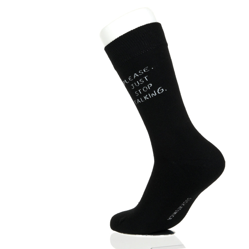 Please. Just Stop Talking