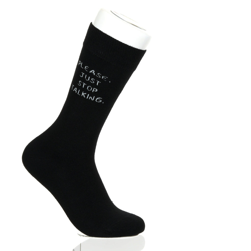 Please. Just Stop Talking