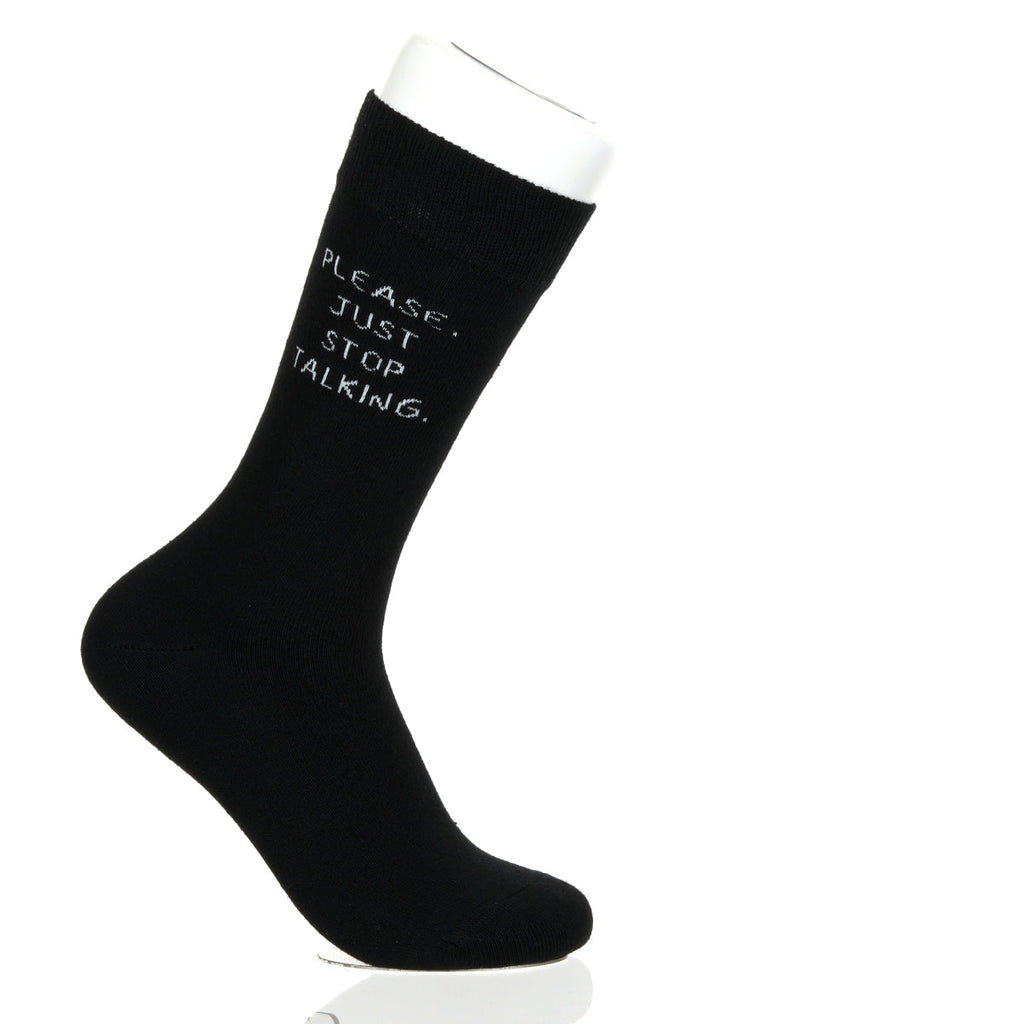 Please. Just Stop Talking