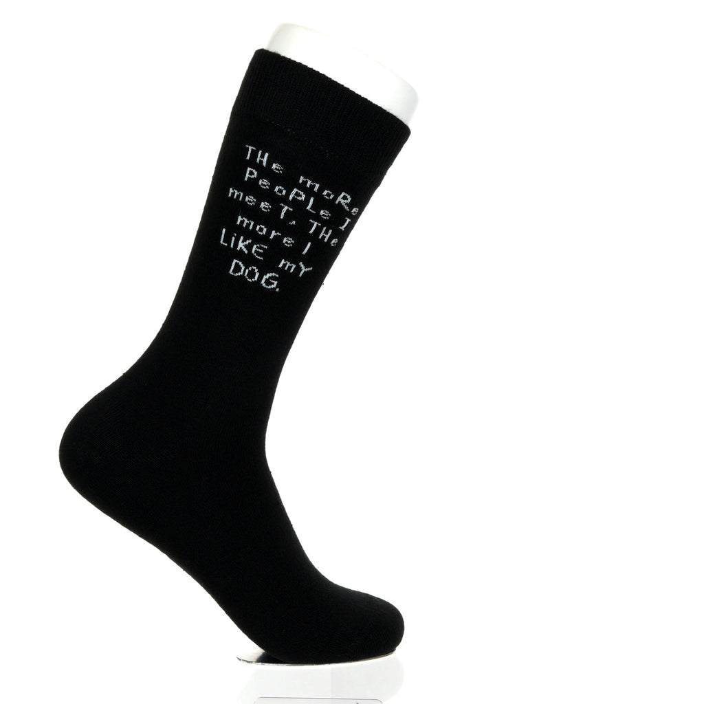 The More People I meet DOG