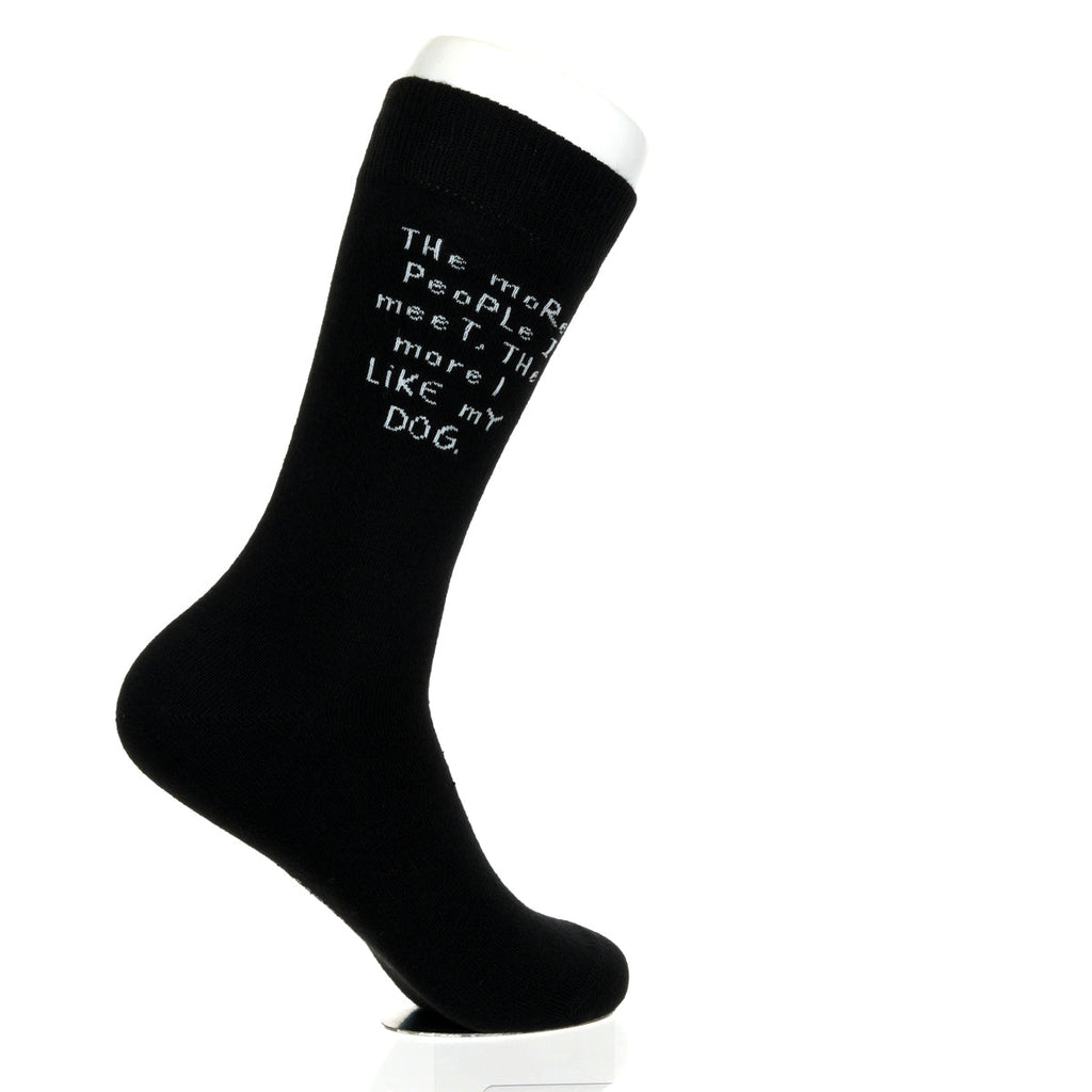 The More People I meet DOG