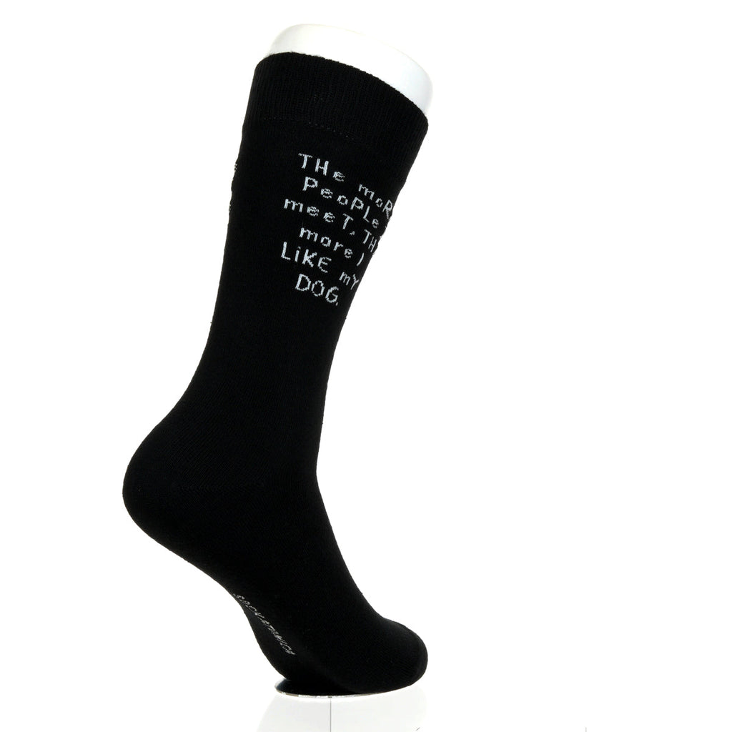 The More People I meet DOG