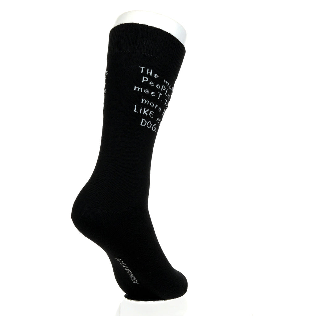 The More People I meet DOG