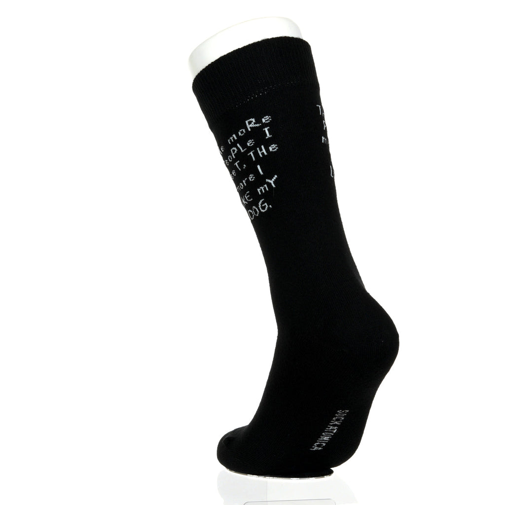 The More People I meet DOG