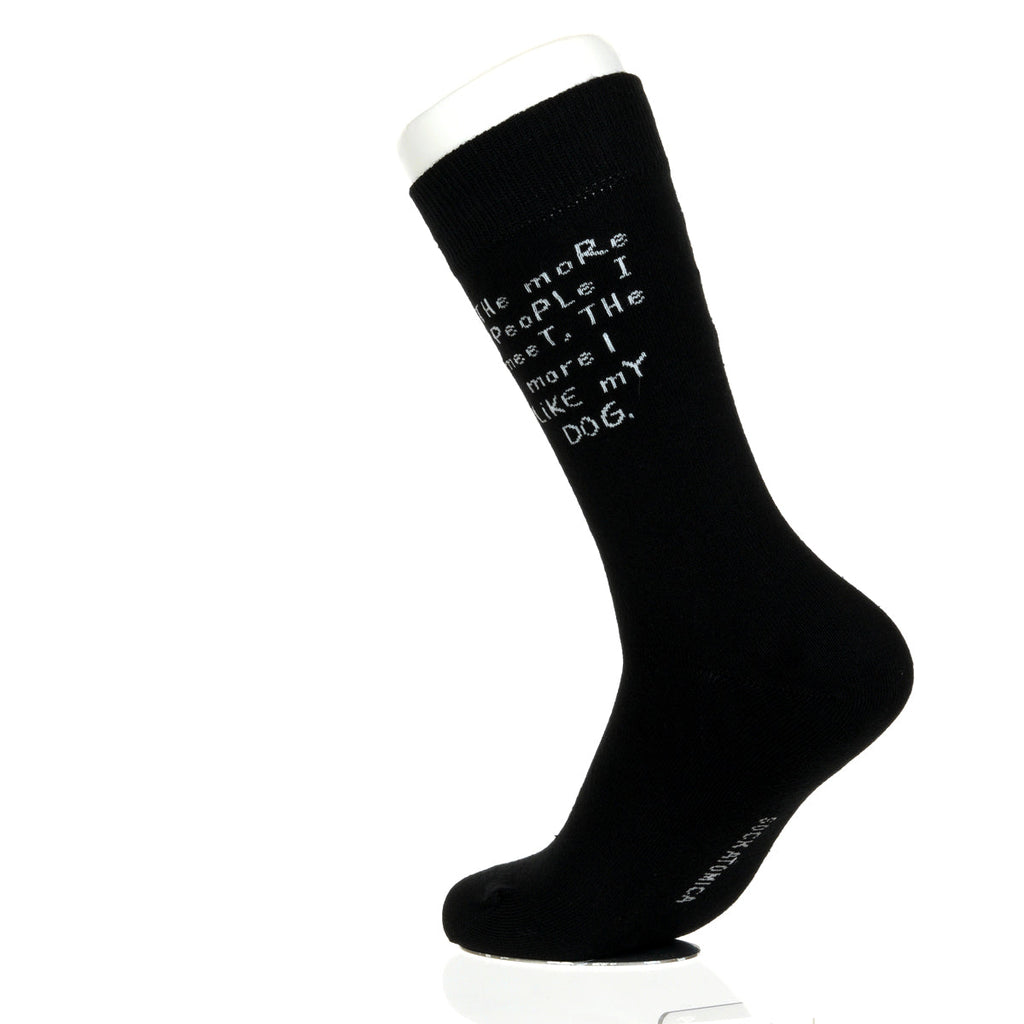 The More People I meet DOG