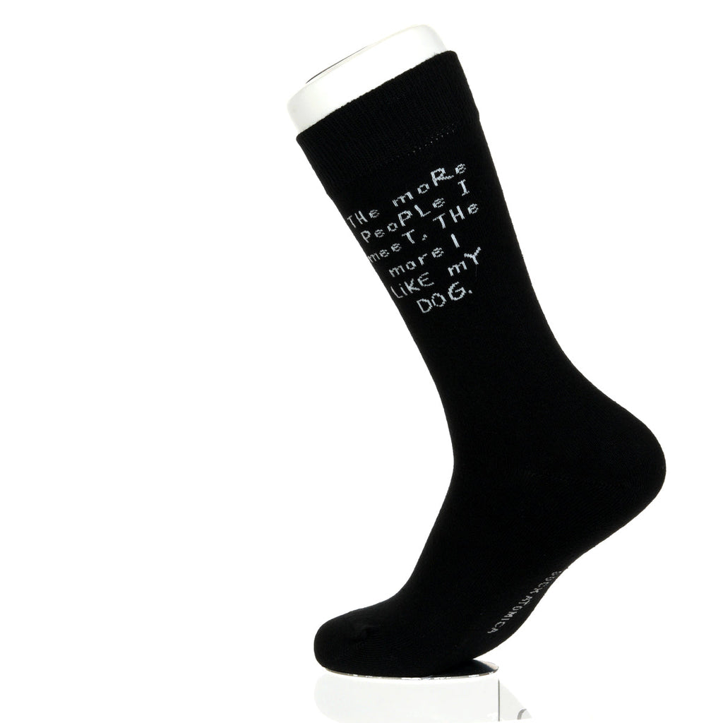 The More People I meet DOG