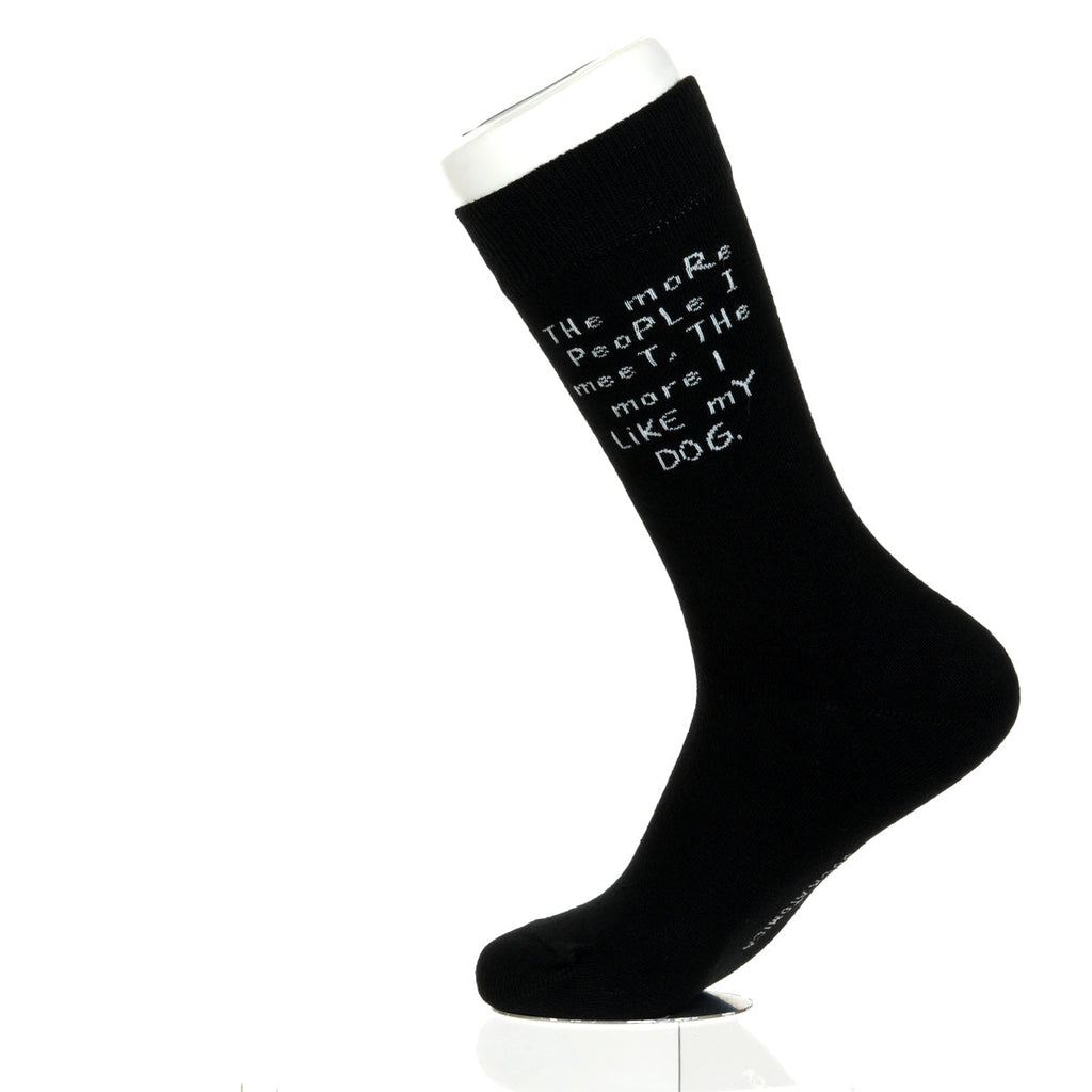 The More People I meet DOG