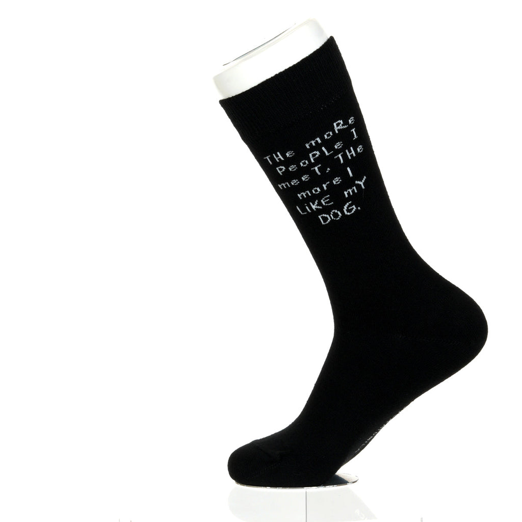 The More People I meet DOG