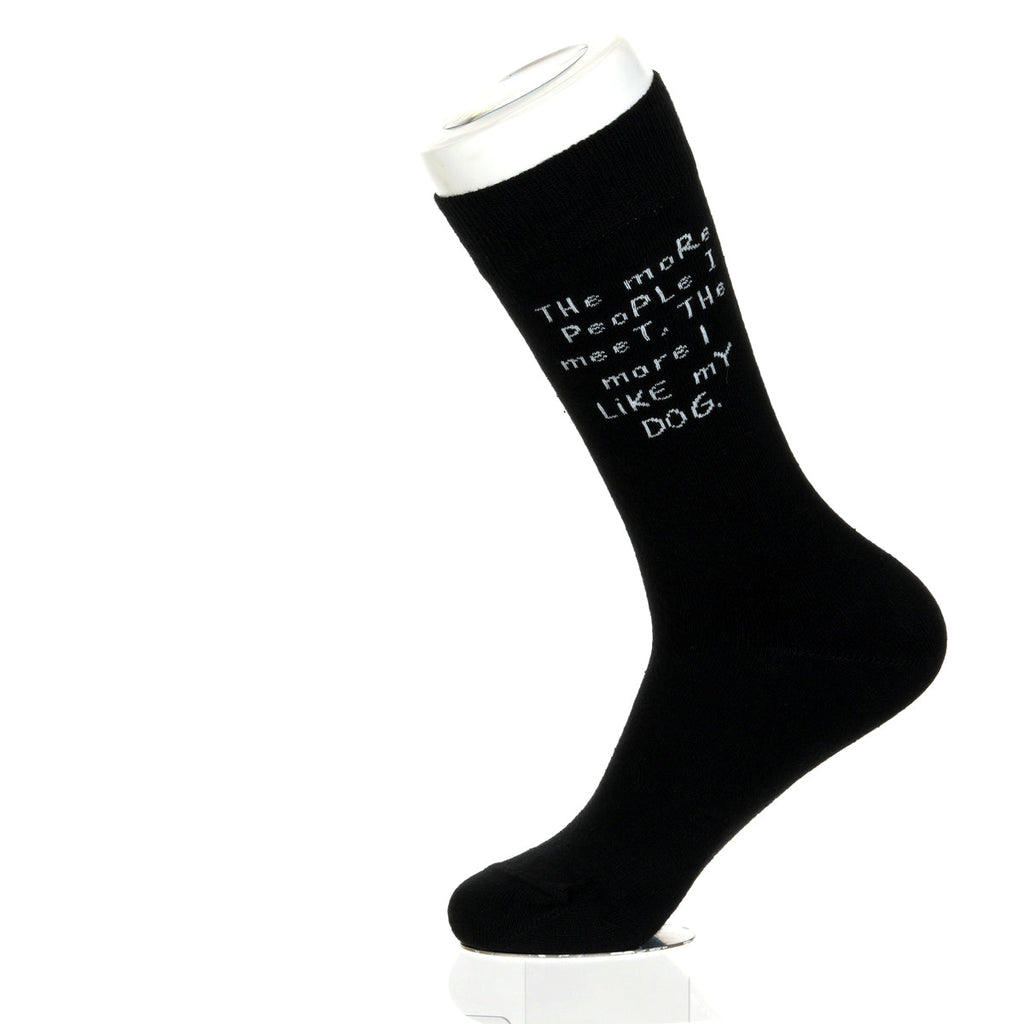 The More People I meet DOG