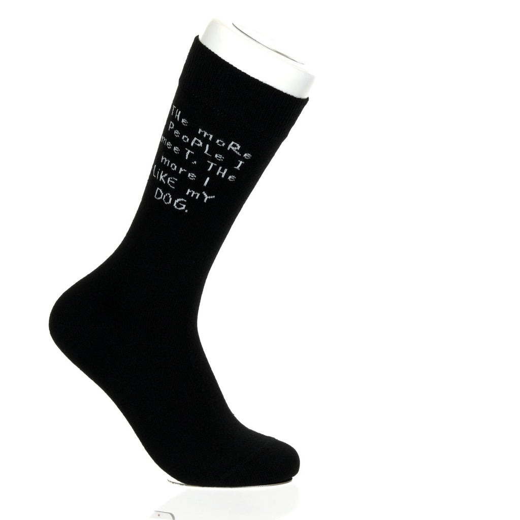 The More People I meet DOG