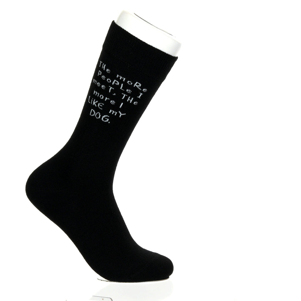 The More People I meet DOG