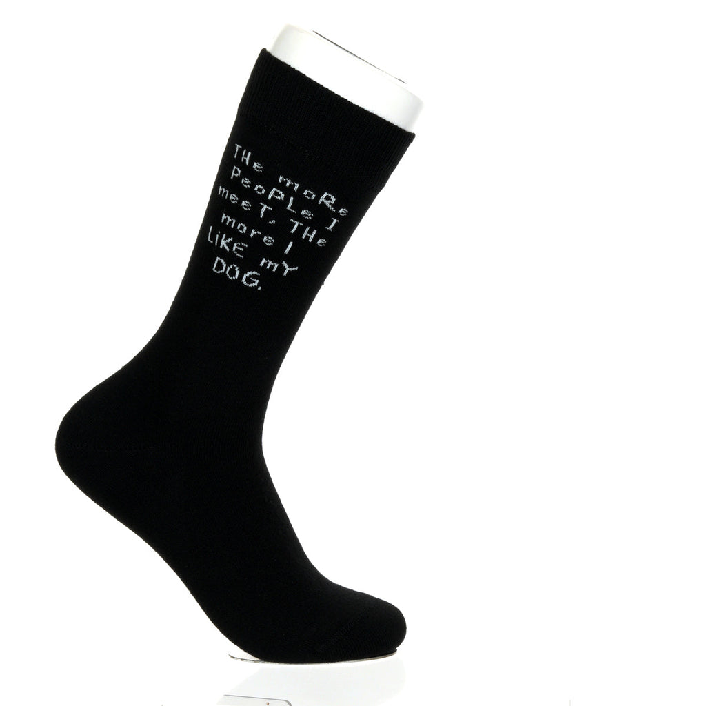 The More People I meet DOG